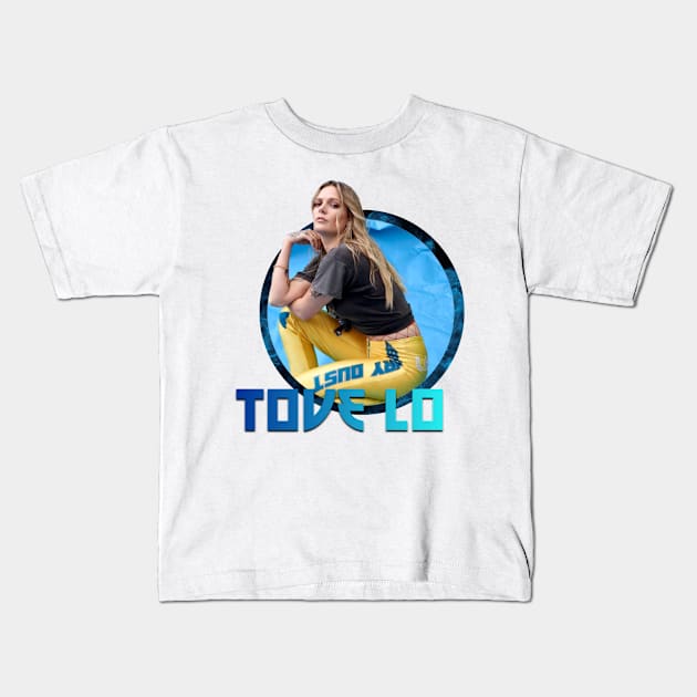 Tove Lo Kids T-Shirt by Sudburied